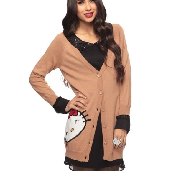 kitty cardigan